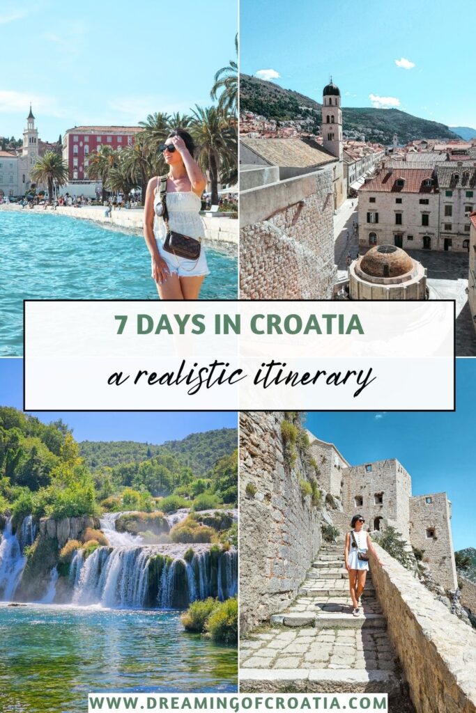 7 Days in Croatia: A Realistic Itinerary