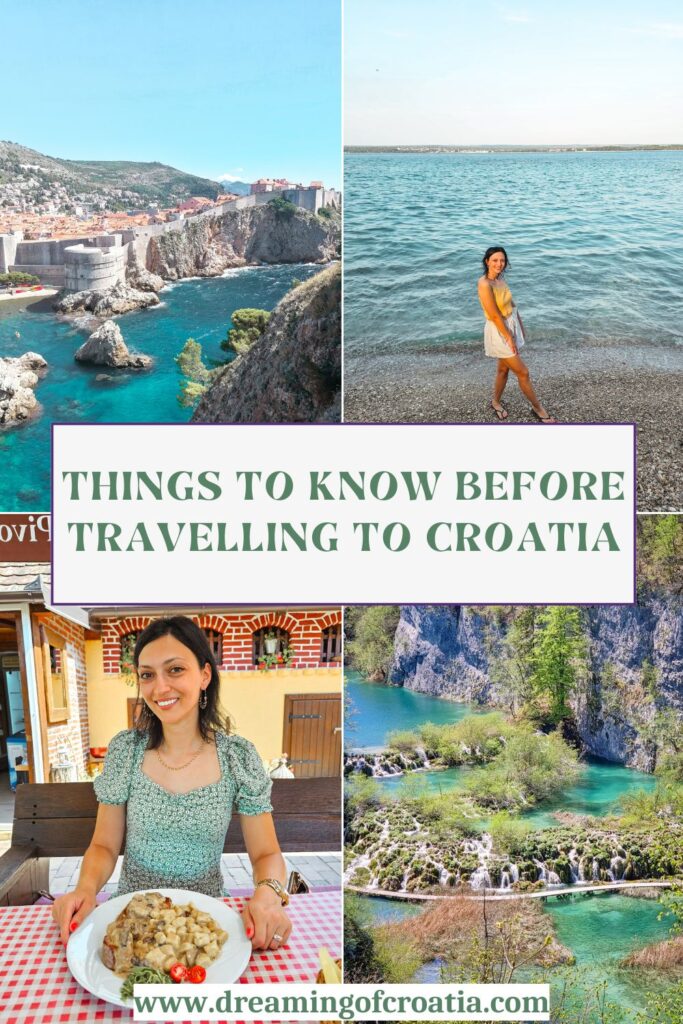 Insider Things to Know before Travelling to Croatia
