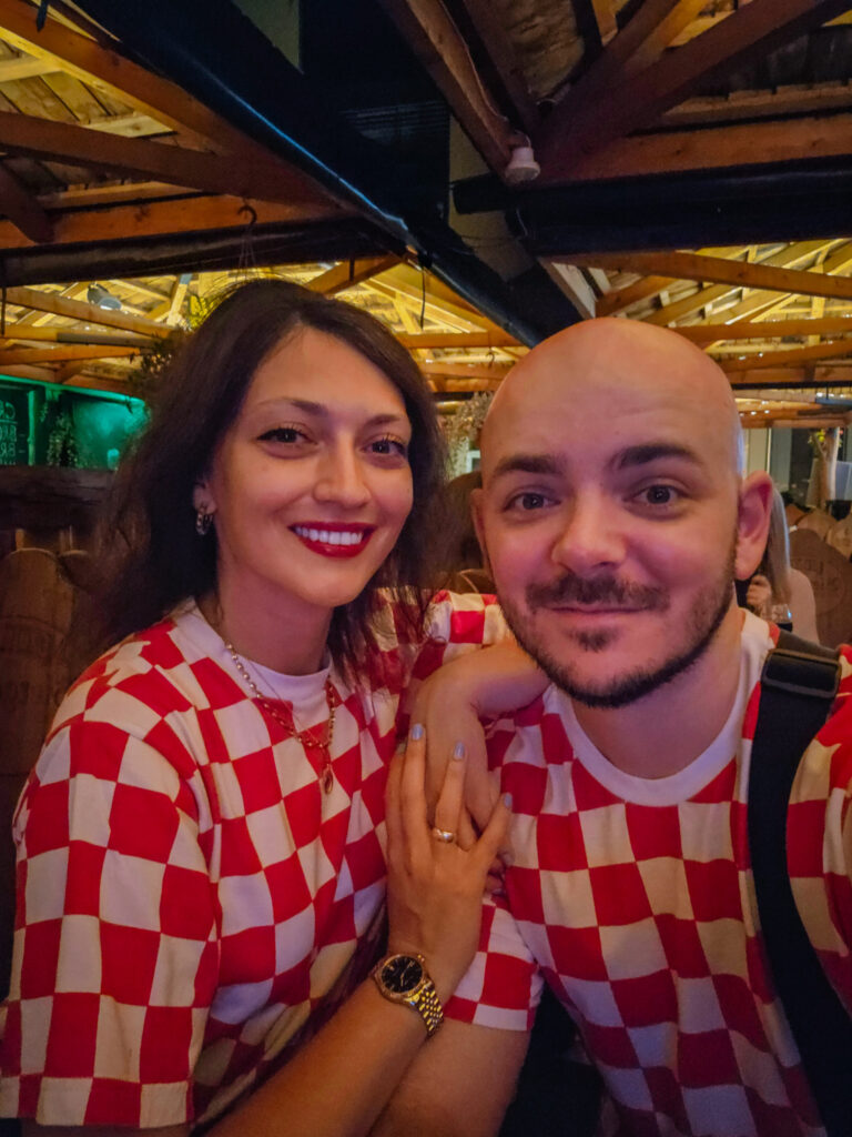 Croatian jersey and t-shirt