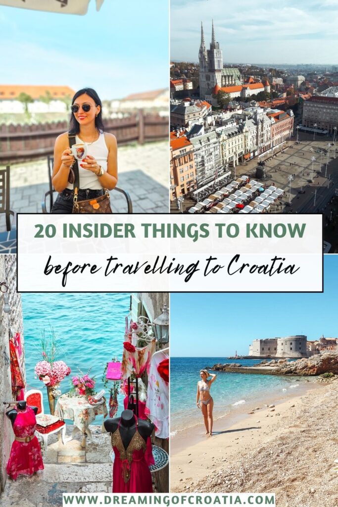 Insider Things to Know before Travelling to Croatia