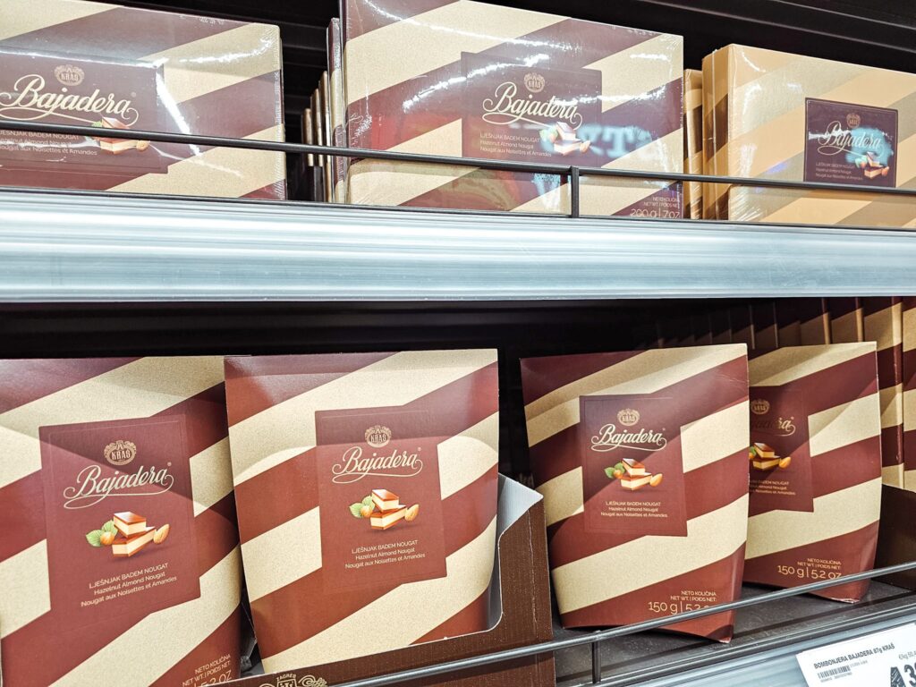 Bajadera praline