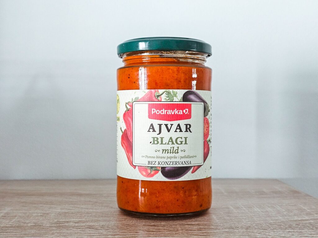 Croatian Podravka ajvar